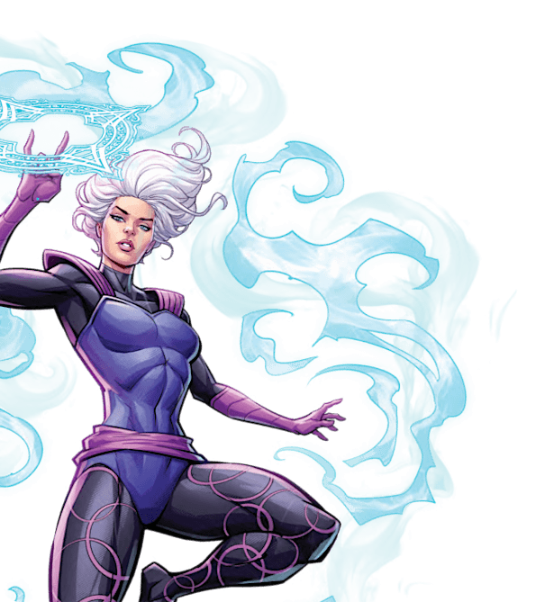 Clea Backround Jarvis' Protocol — Clea's Stat card